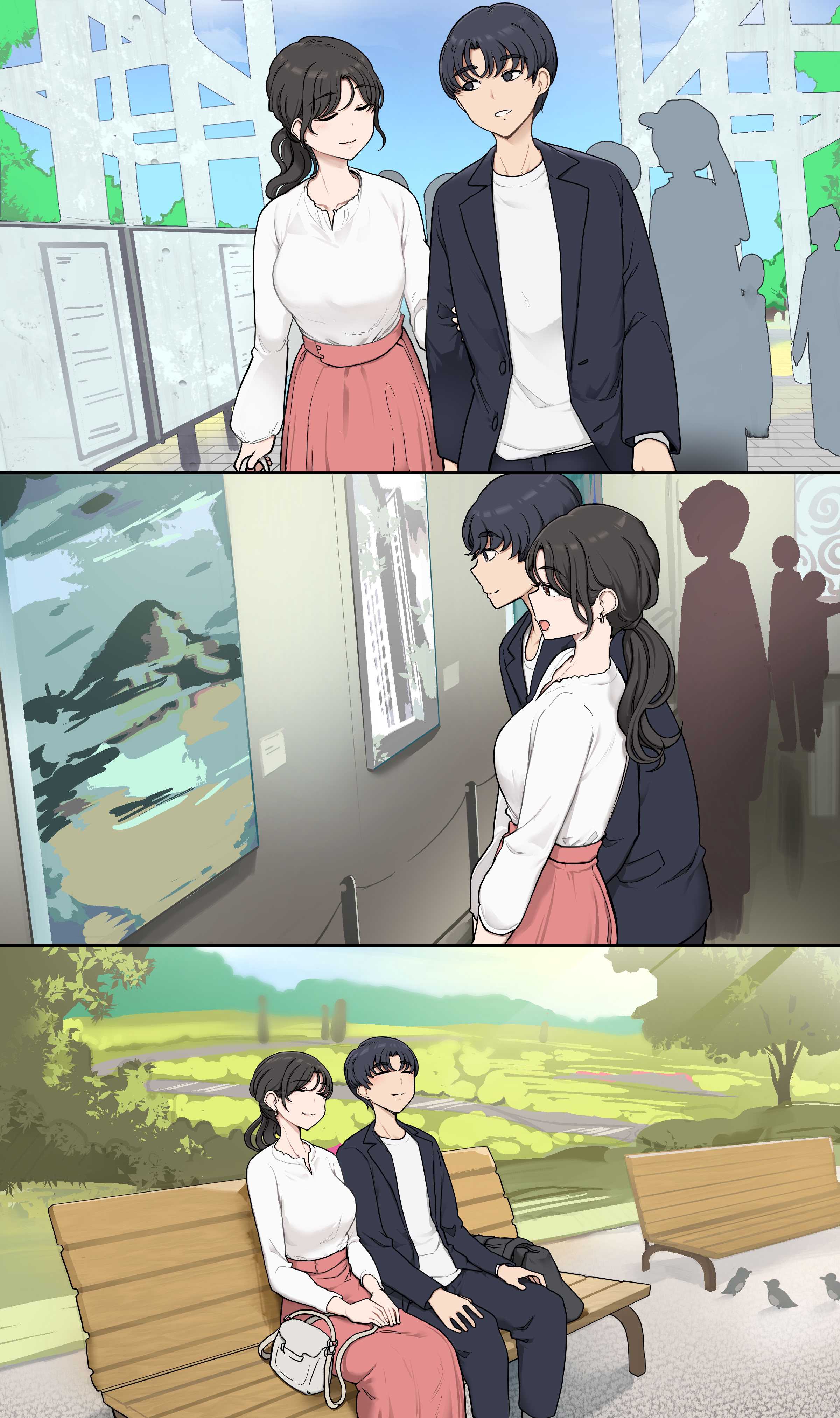 [わかまつ]お行儀の良いまったりデートをした後にがっつき貪り合い本能交尾