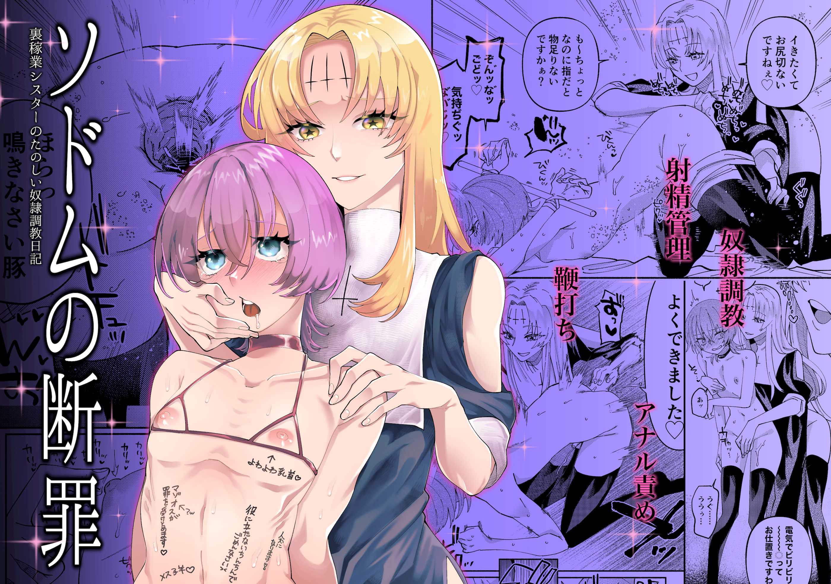 [ヒダリミギ (二等辺)] ソドムの断罪-裏稼業シスターの楽しい奴隷調教日記