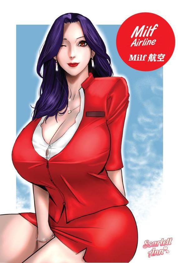 [淫乱的空姐妈妈][Scarlett Ann] Milf Airline 辣妈航空 1