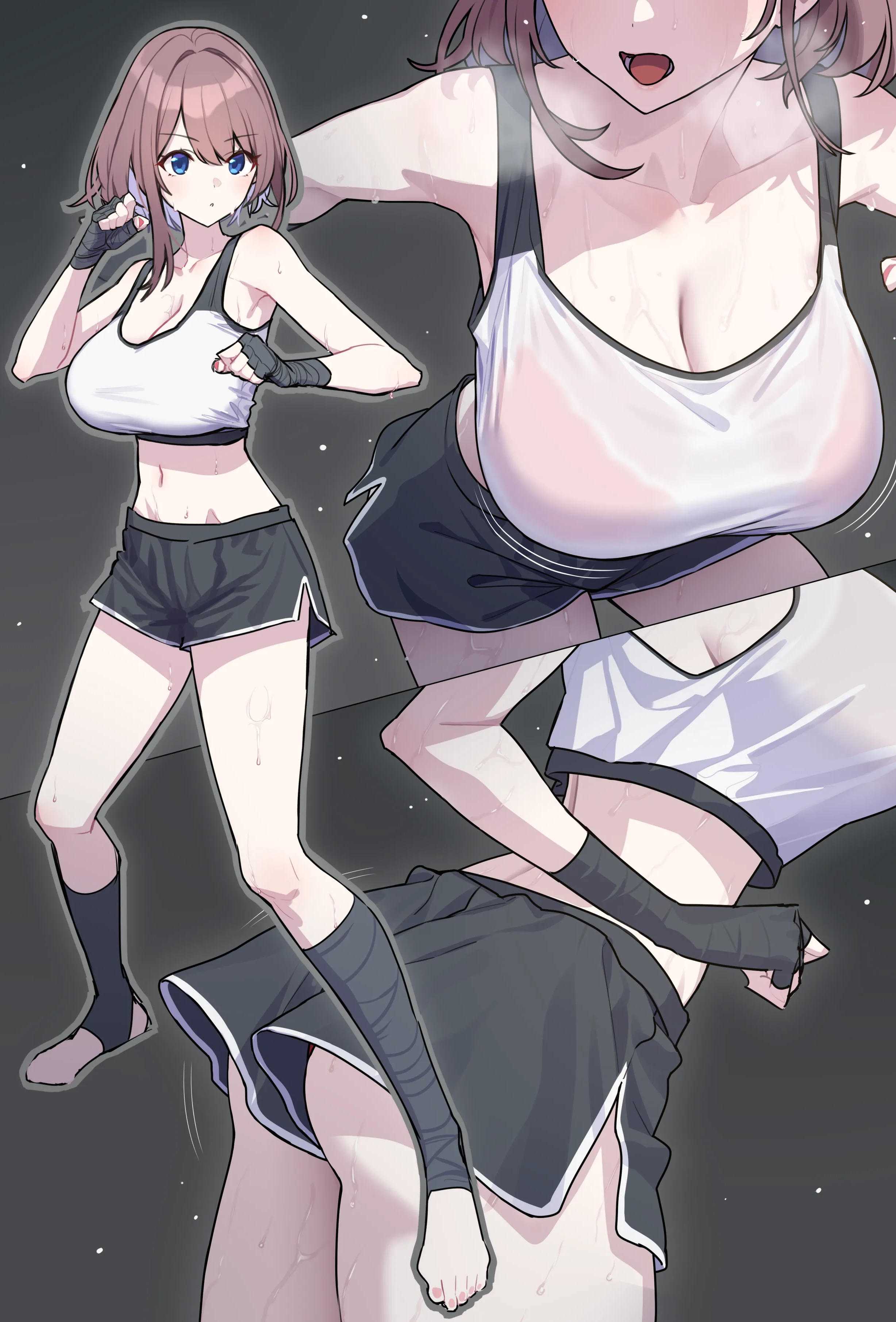 [ぼに～] 闘技場敗北一夜ちゃん