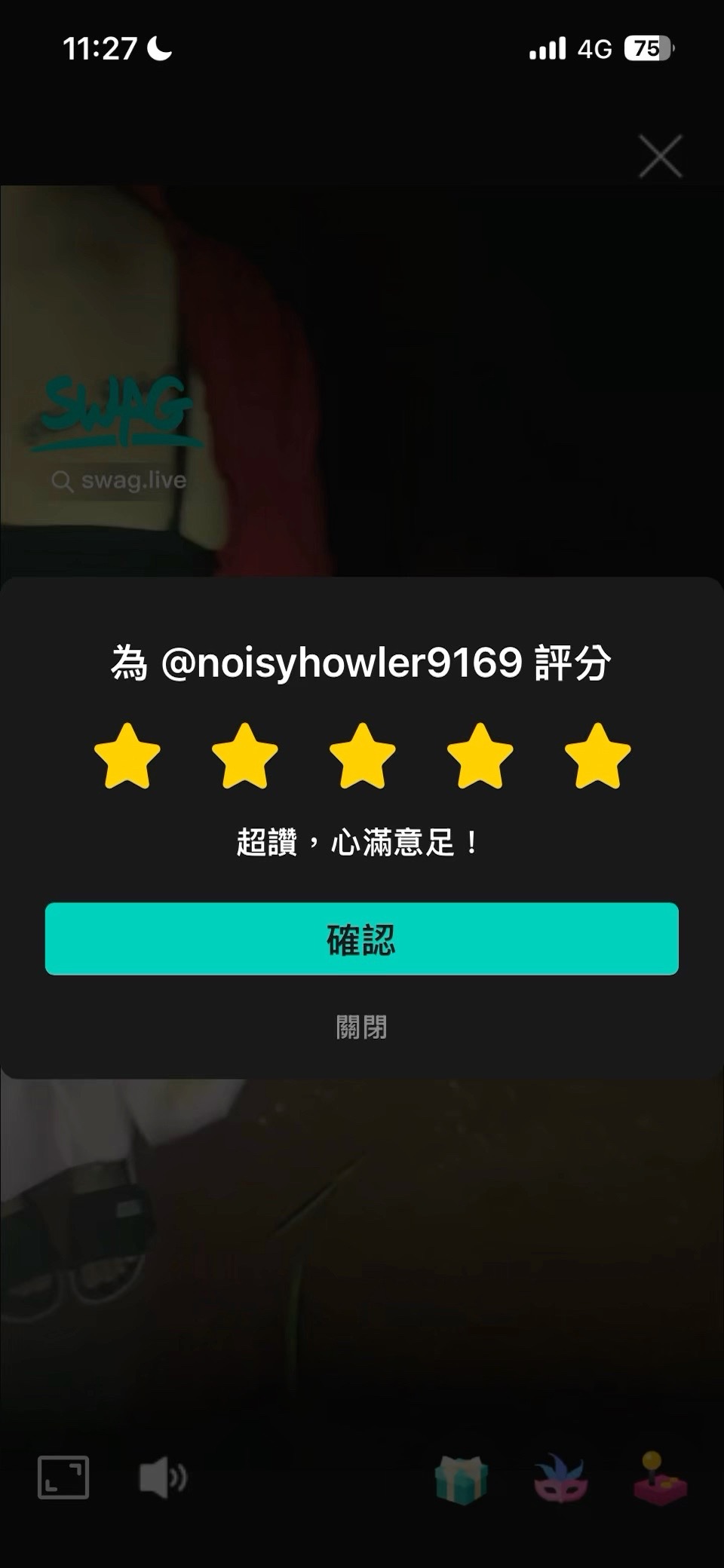 swag : 光鲜亮丽 ( @noisyhowler9169 ( 中國人-1