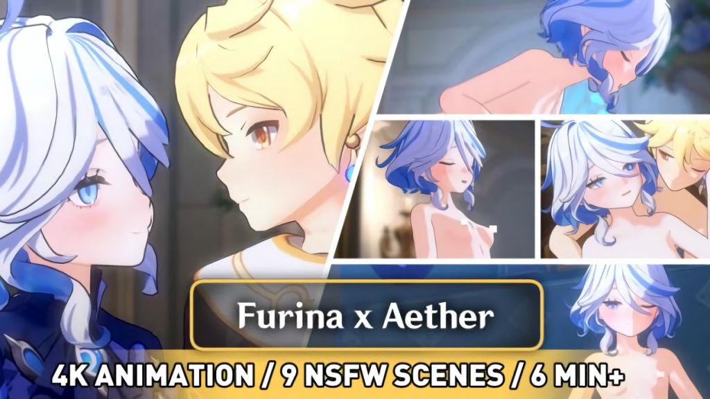 [PastaPaprika] Furina x Aether ANIMATION (4K)