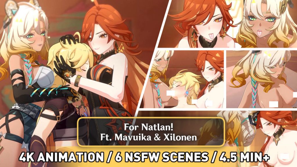 [PastaPaprika] For Natlan! Ft Mavuika & Xilonen ANIMATION (4K)