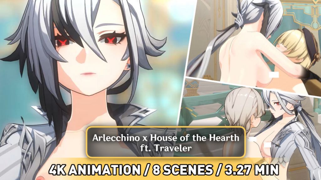 [PastaPaprika] Arlecchino x HoH ANIMATION (4K)