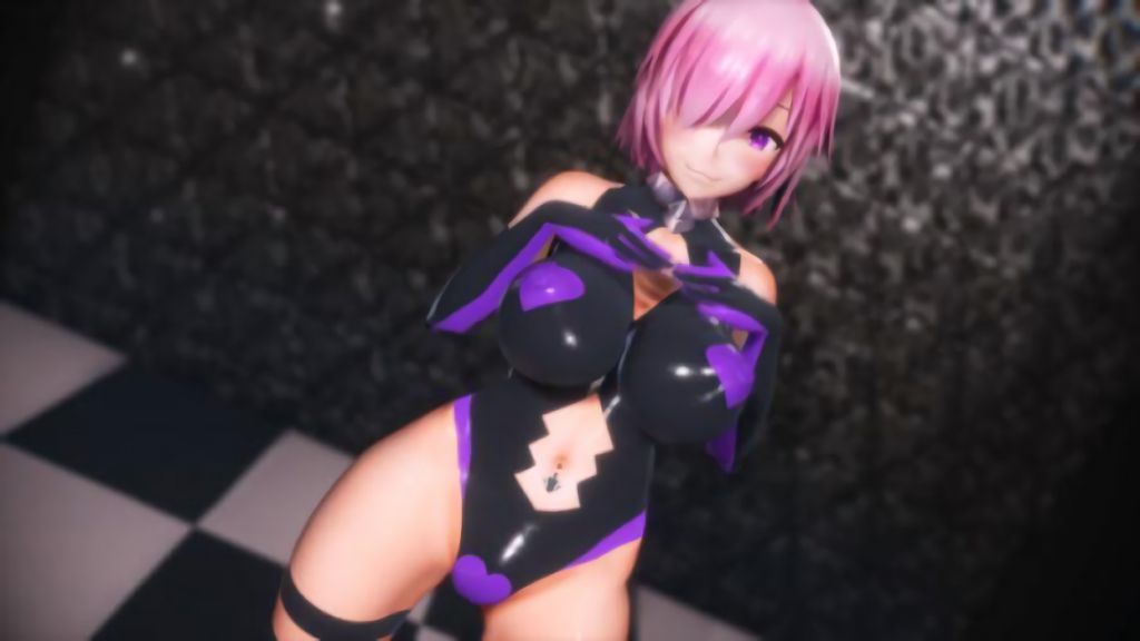 [純愛MMD (Mao)] おっぱい吹っ切れた（マシュ：スポットライト）