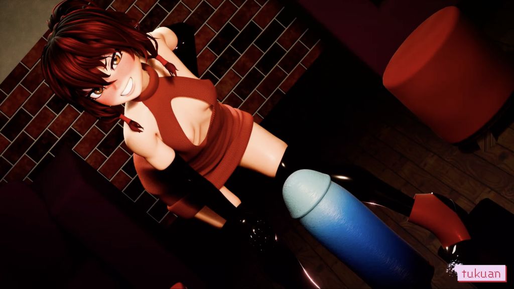 [つくあんの作業場] 着たまま腹ボコ！モンスターディルド！