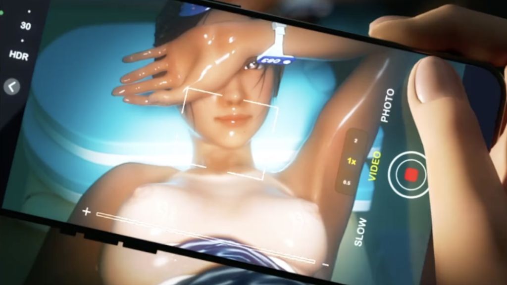 [Amelialtie] 夜のプールで監視員ちゃんとハメ撮りごっこ💕