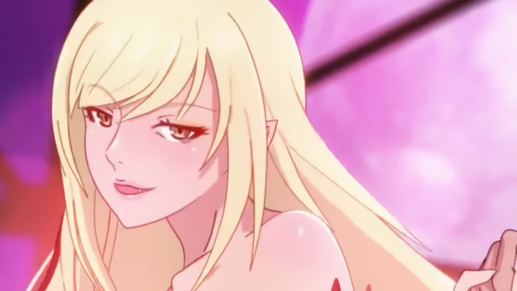 忍野忍與月夜下的站立後入式