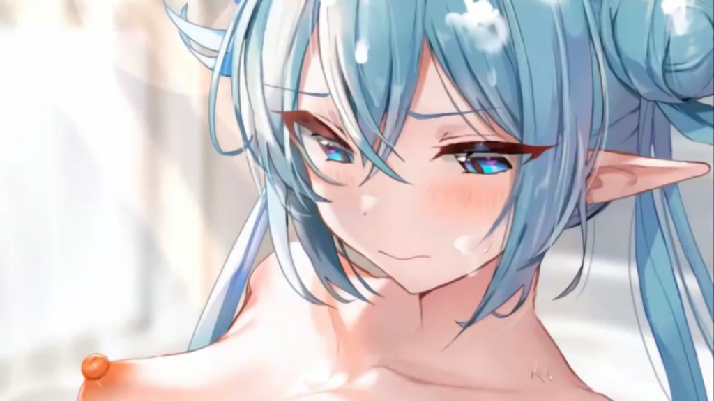 [かまくらら (tomin(トーミン))] 【動画】手コキ&乳首ズリでご奉仕