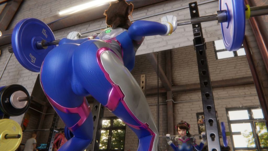 [Lvl3Toaster] D.va’s suit splitting incident (1080p)