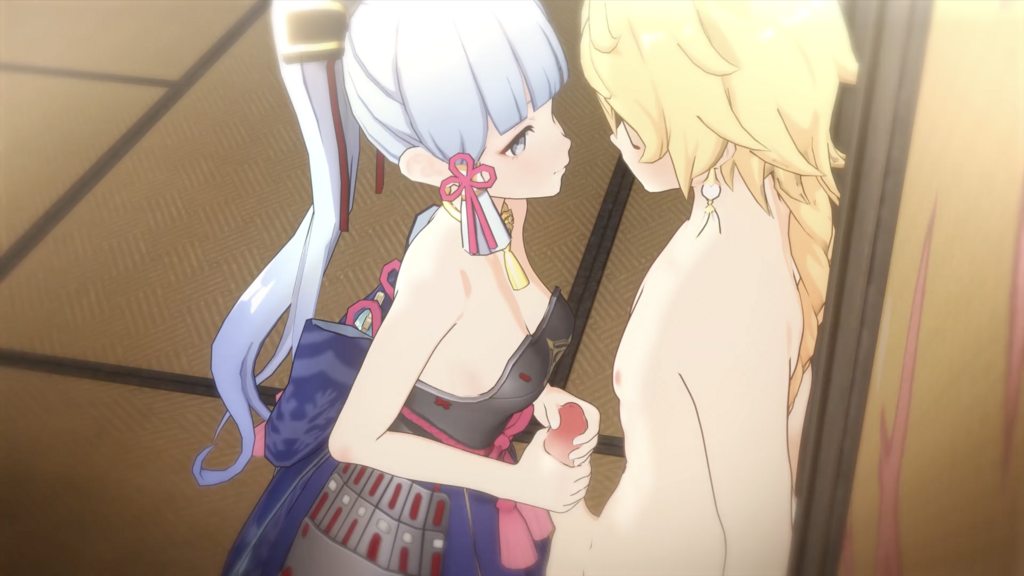 [PastaPaprika] Ayaka x Aether ANIMATION (HD)