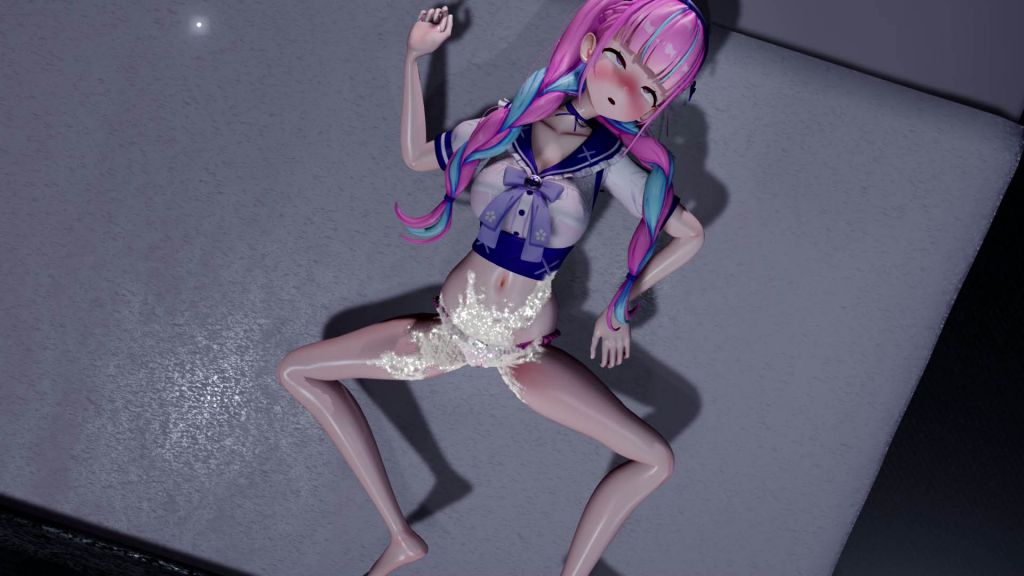 [だぶりゅーP(doubleP)] あくあ後背位交尾 着衣