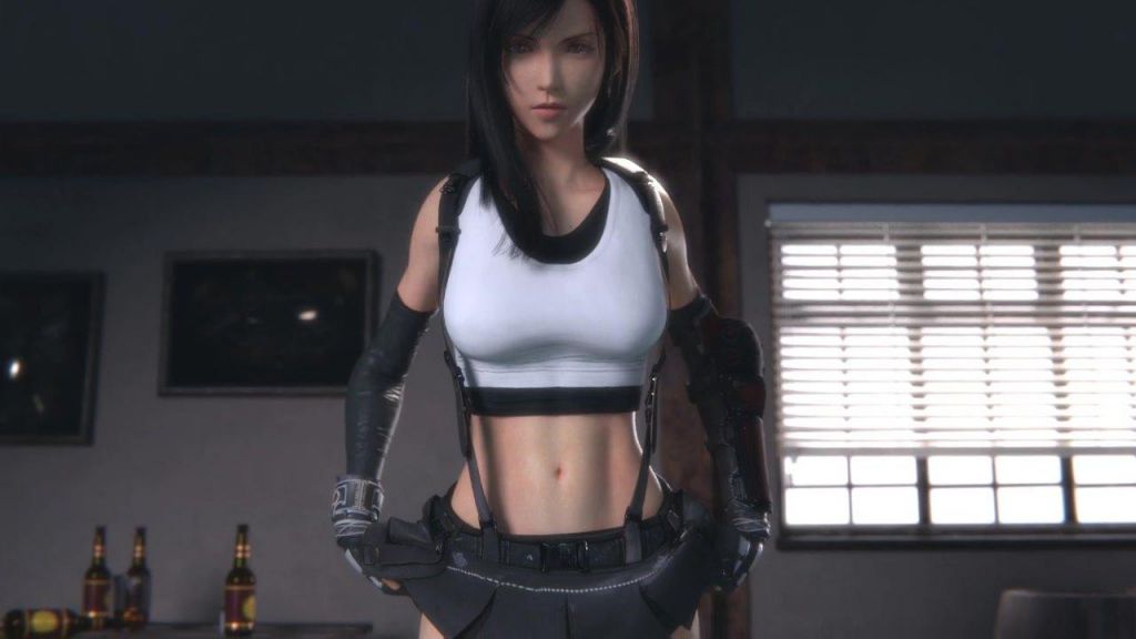 [Lvl3Toaster] Tifa show's you her panties + shaved