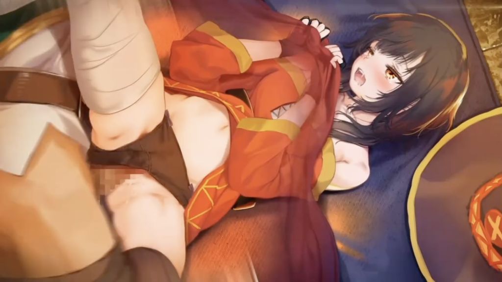 [はるとしを応援し隊] 人が大勢いるのにめぐみんにコタツの中でこっそりえっちなことするヤツ