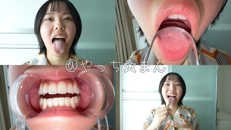 H_1651Y00391 【個人拍攝】用加護真理的舌刷收集「舌苔」。 - 加護まり