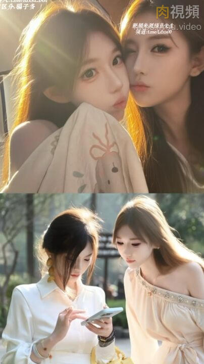 雙飛兩位漂亮嫩模 ICICIS