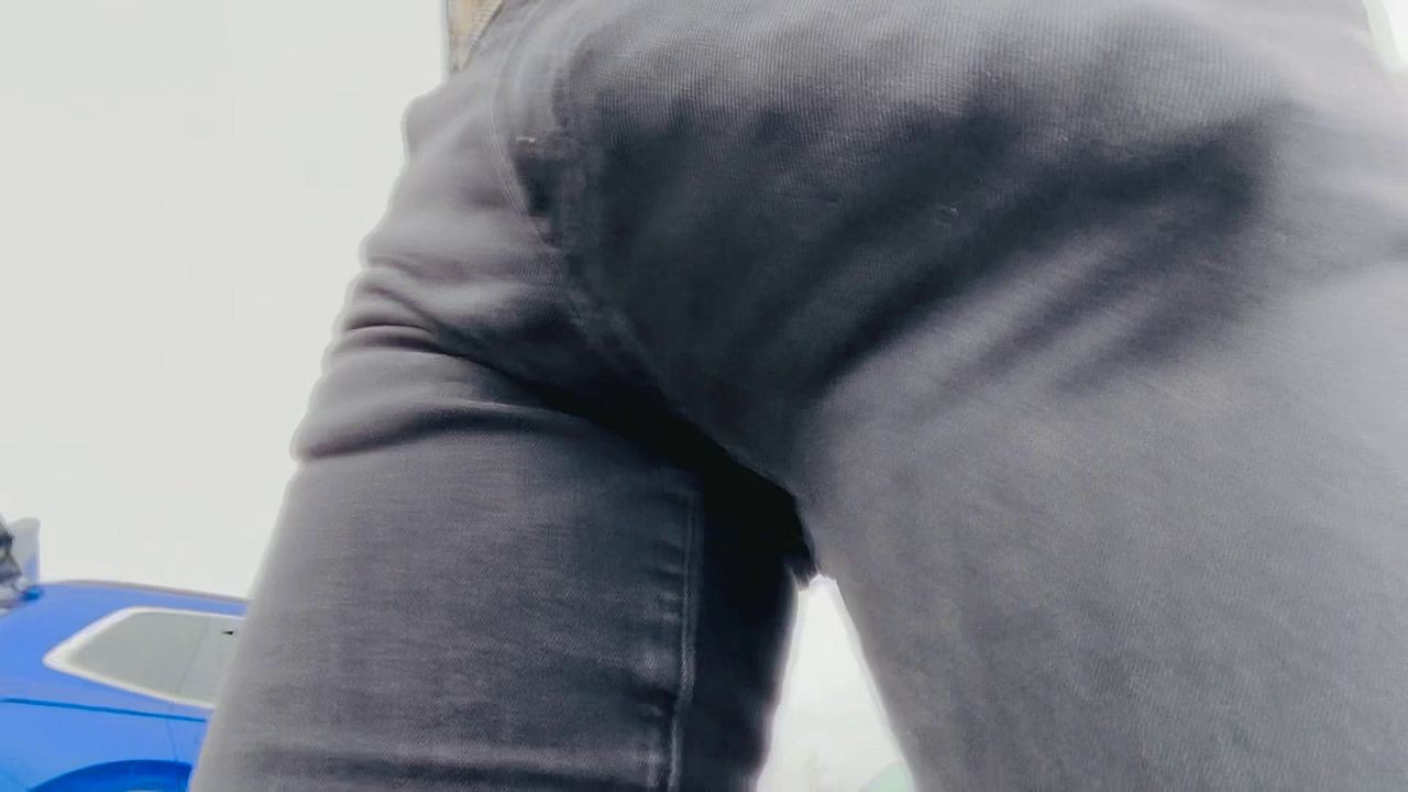 Exhibitionist Cowboy Teases Grocery Shoppers With His Big Cock Bulge In Skin Tight Jeans - POV - Free Porn Videos - ThumbzillaGay
